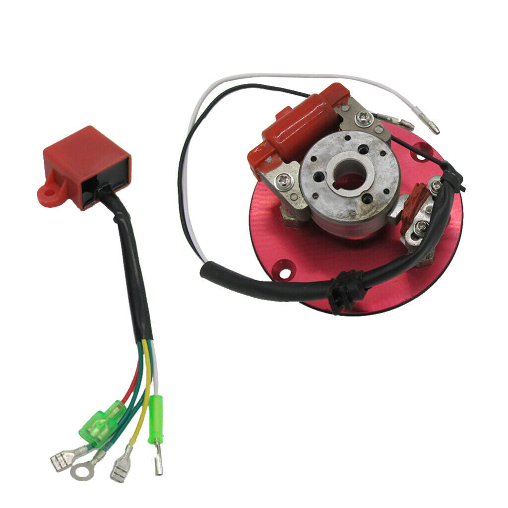 Ignition Rotor Magneto Coil Stator Kit for ATV Pit Dirt Bike 50cc-150cc