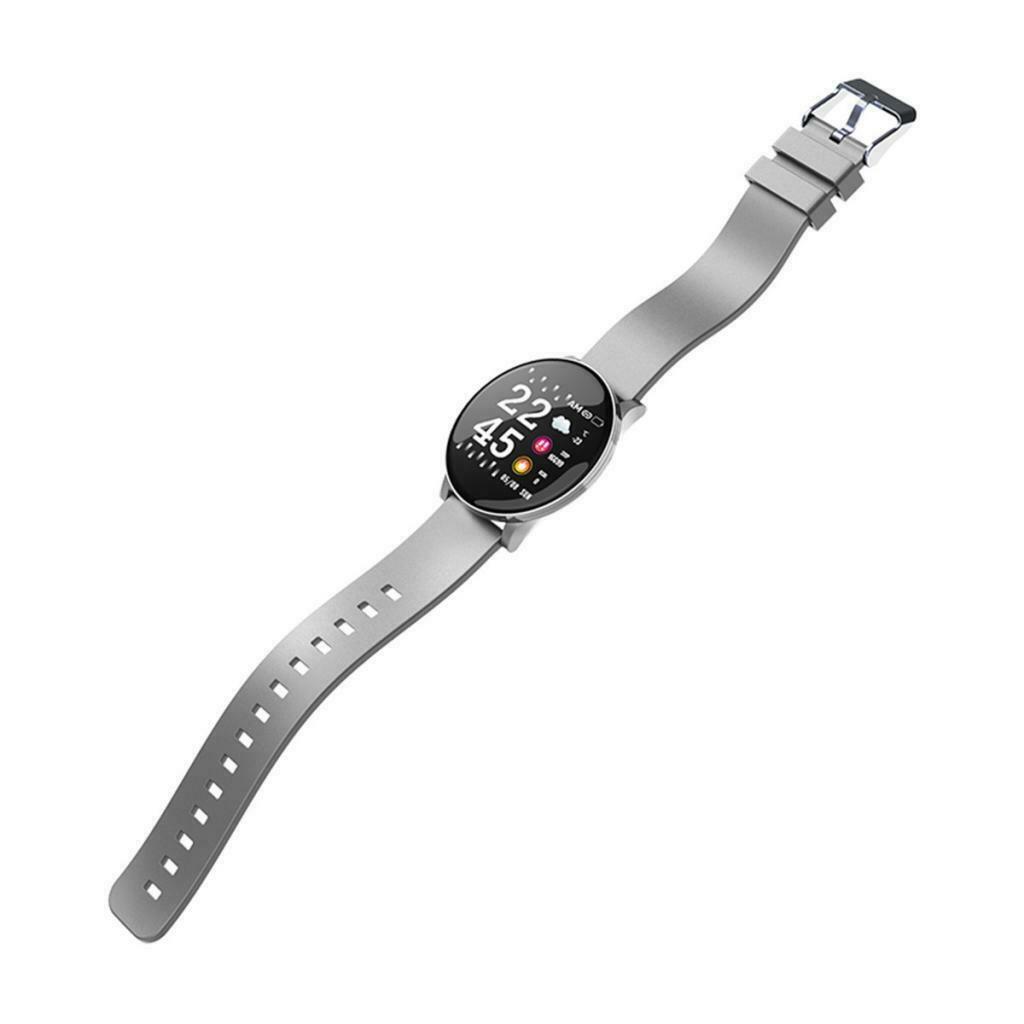 1.3''Smart Wristband Fitness Tracker Sport Watch Bracelet Touch Screen Gray