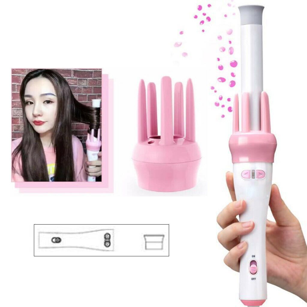 Ceramic Hair Curler Roller Wand Straightening Wet&Dry Hair Styling Tool