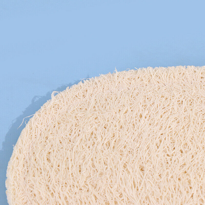 2pcs Dish Washing Loofah Cloth Sponge Scrubber Cleaner Natural Kitchen Clean  DF