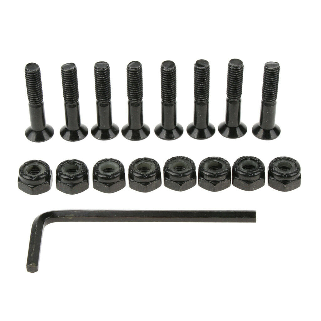 Longboard Skateboards Cruiser Hardware Screws Bolts with Hex Tool Style 1