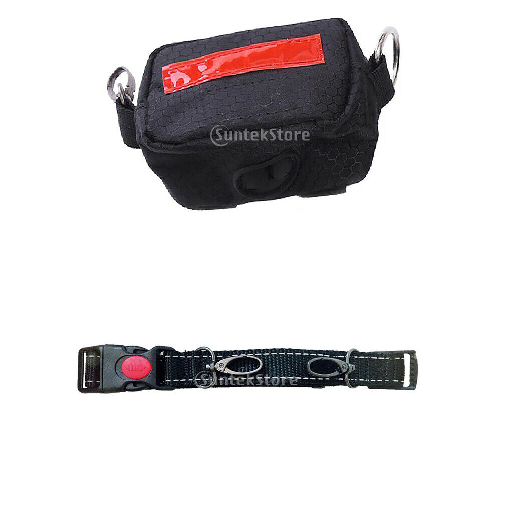 Pet Snack Bag Belt Adjustale Walking Dispenser Training Pouch Pocket Belt