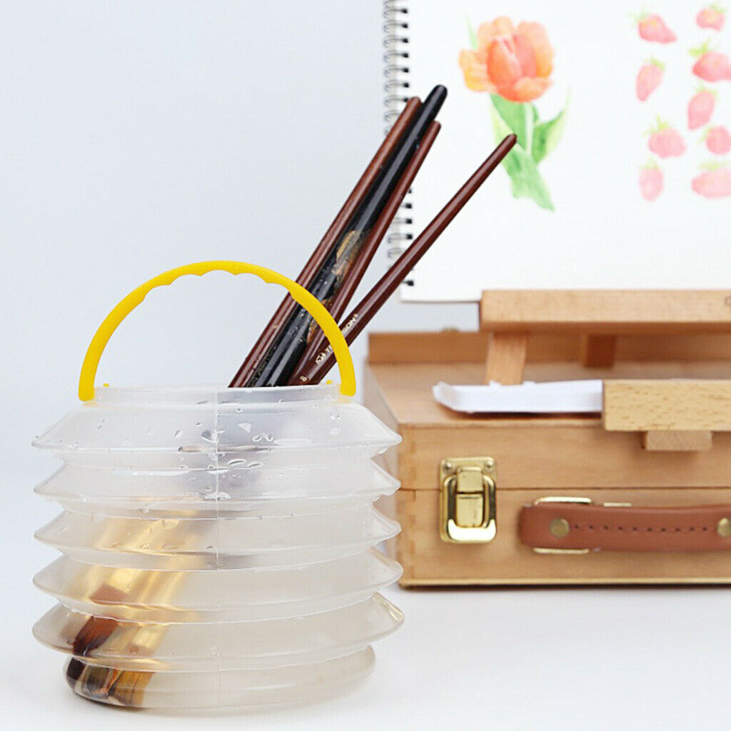 Brush Washer Folding Brush Cleaner Unique Design for Acrylic Paints