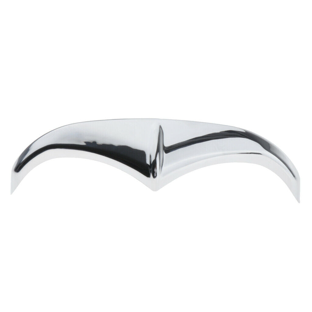 Chrome Motorcycle Accent Accessory: Leading Edge Front  Tip Fits for