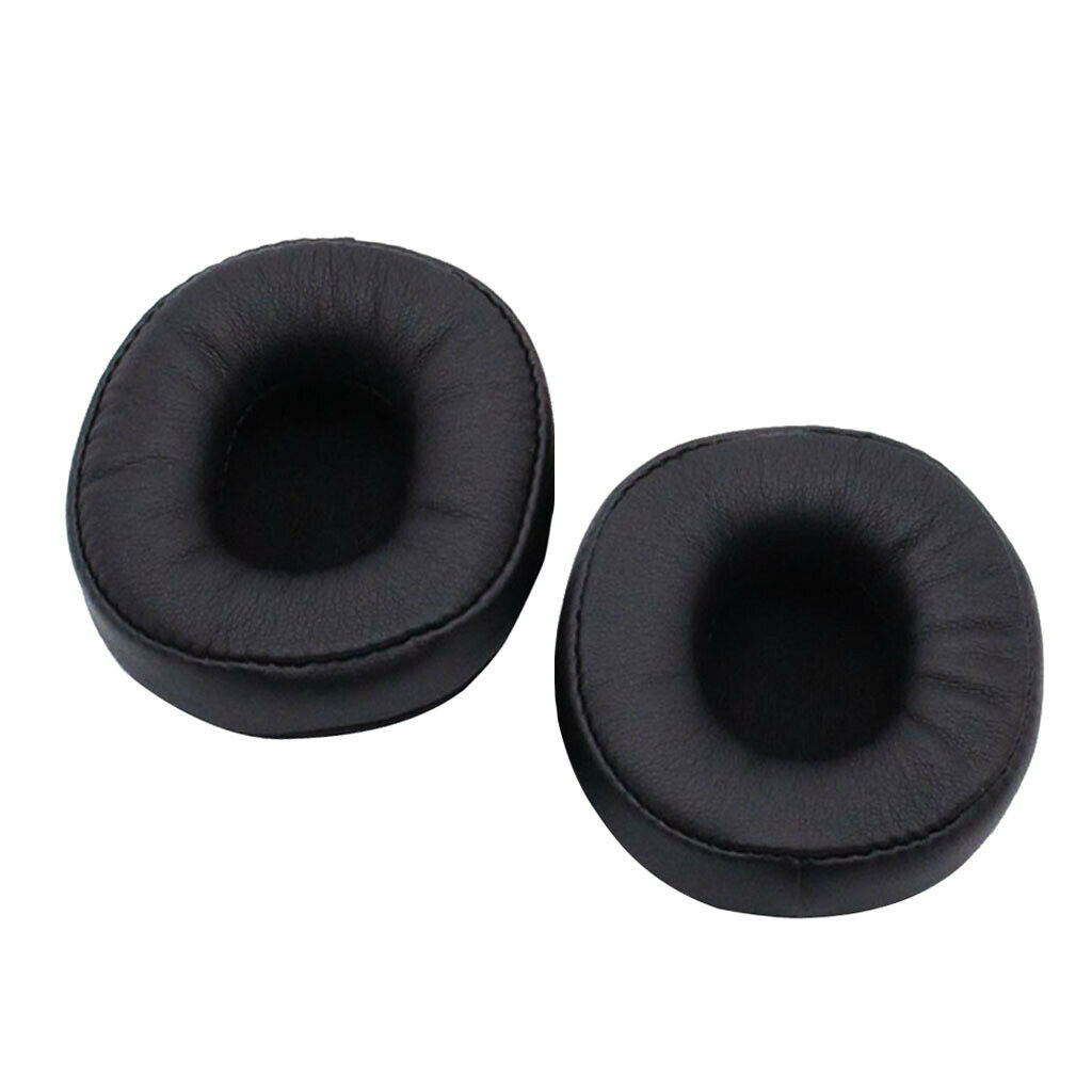 Prettyia Soft Ear Pads Cushions for Audio Technica  SR5 SR5BT Black
