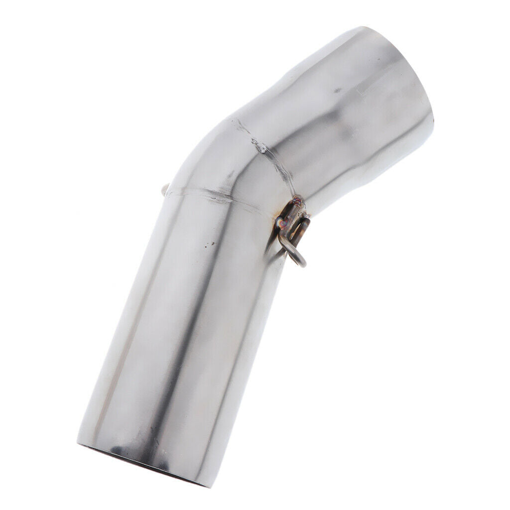 Exhaust Link Pipes Adapter Stainless Steel For Kawasaki ZX6R 636 09-17
