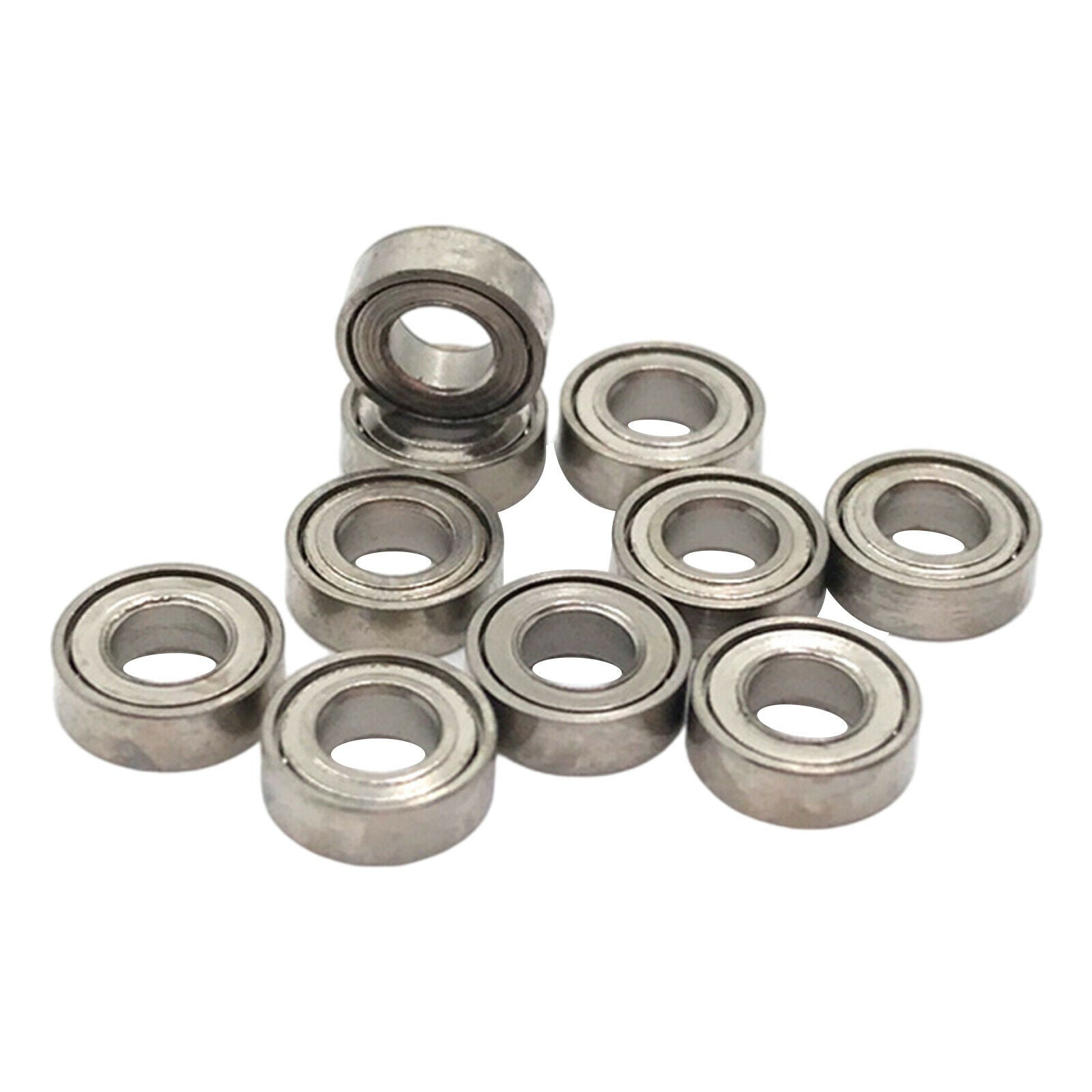 10 Pieces Metal 3x6x2mm Bearing Accessories for WPL D12 C24 C44 B24 B36