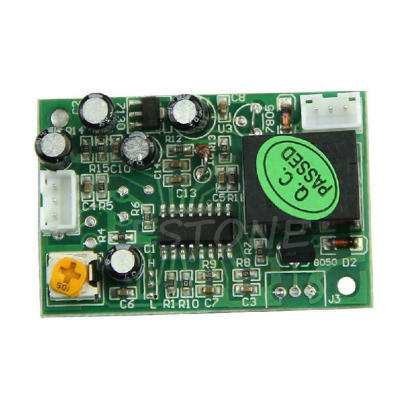 DC 12V Capteur de humain PIR IR Pyroelectric Module infrarouge Ajuster Relais