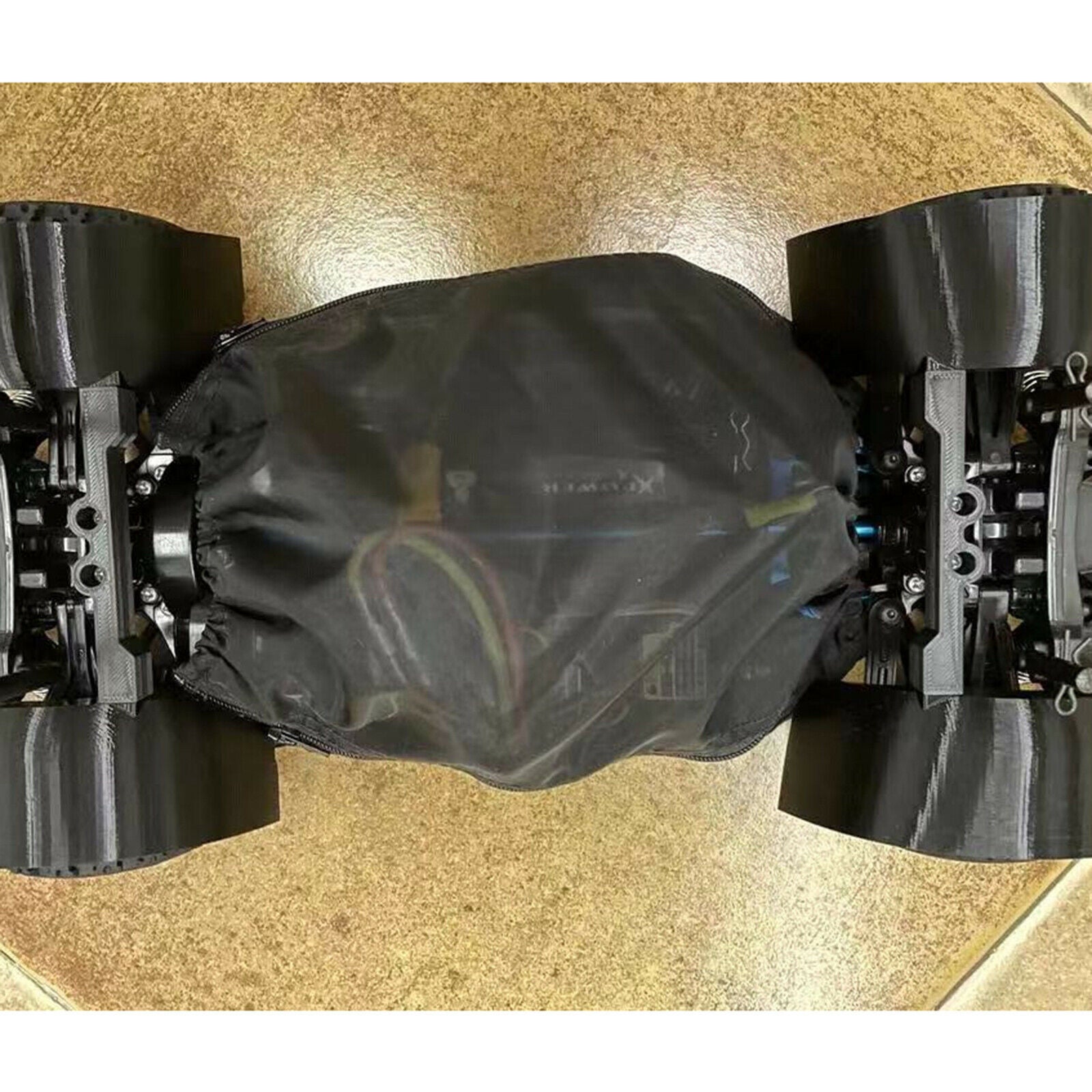 Heat Dissipation Dust Cover Breathable Waterproof Case Cover for RC TAMIYA TT-02