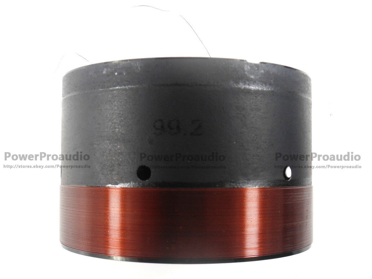 1pcs  99.2mm Black aluminum Bass voice coil Pure copper Round wire 6ohm 780-920W