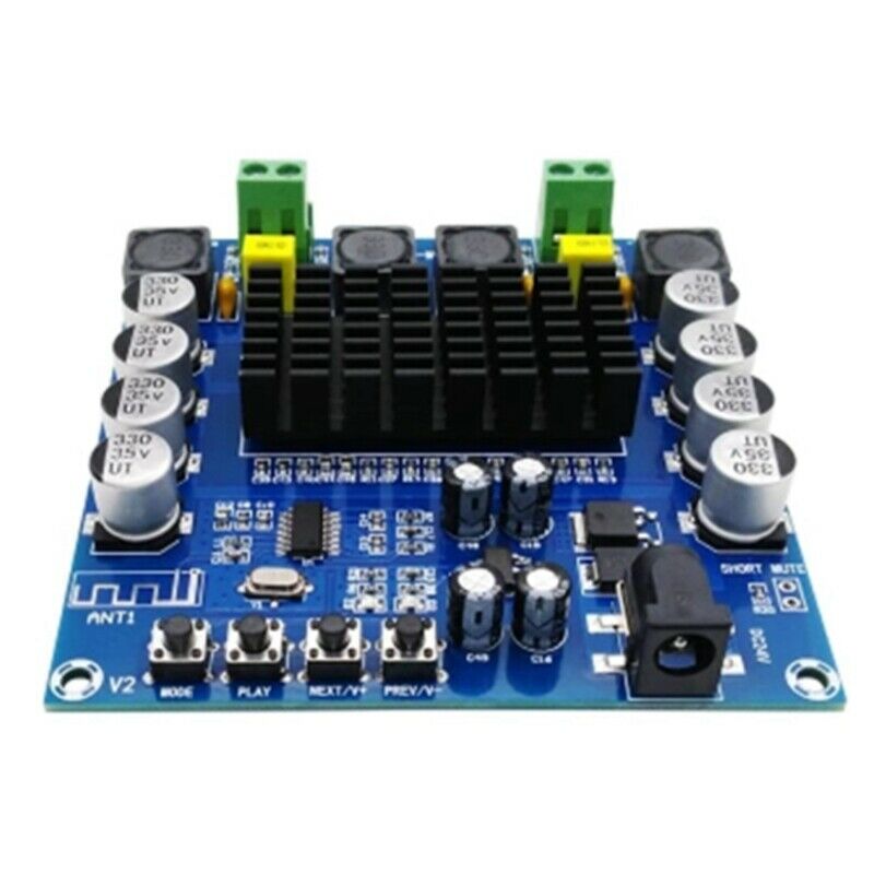 XH-M513 TDA7498 Bluetooth Digital Power Amplifier Board, Distance 10 Meters 10O7