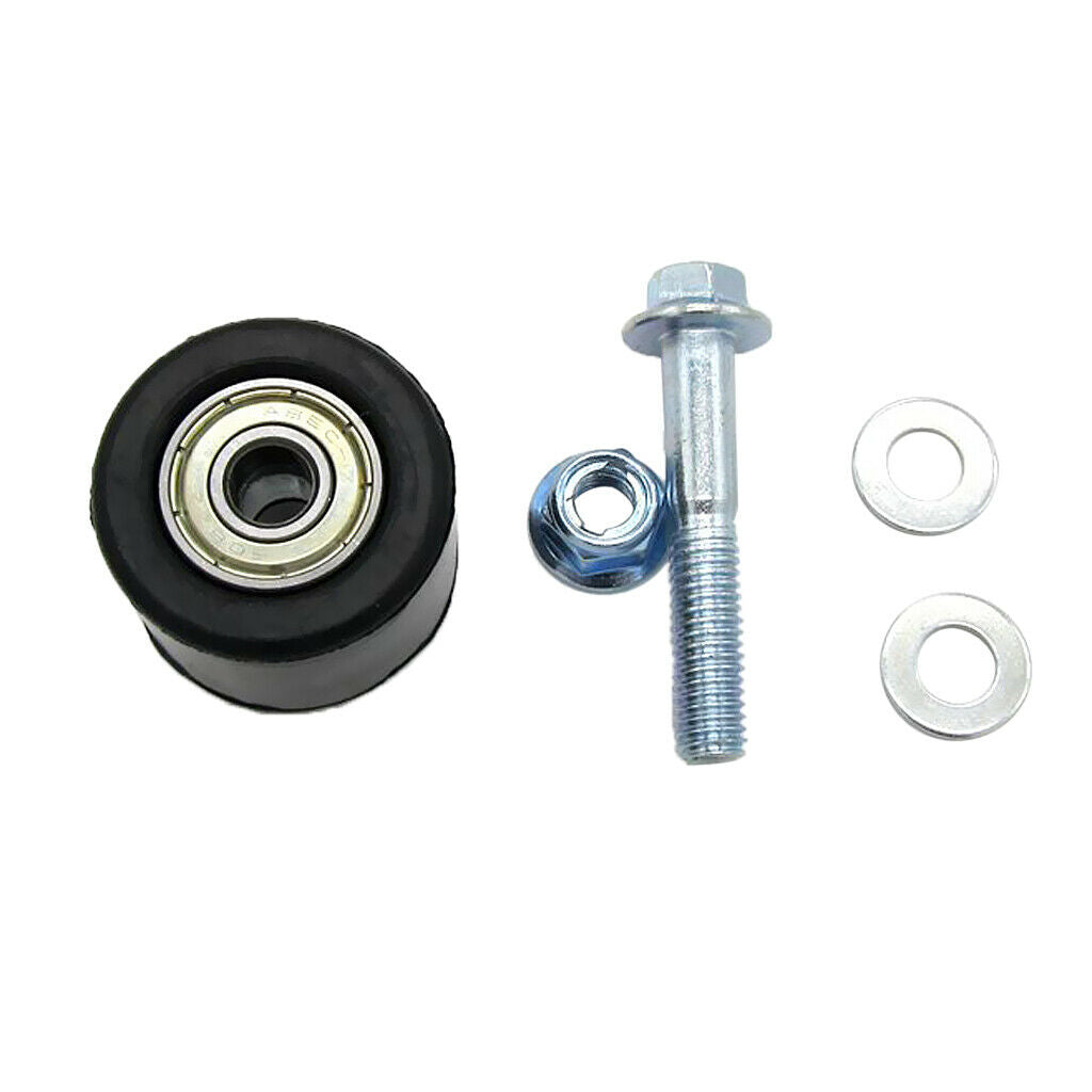8mm Chain Roller Slider Tensioner Guide for Yamaha YFZ 350 Banshee Motor (Black)