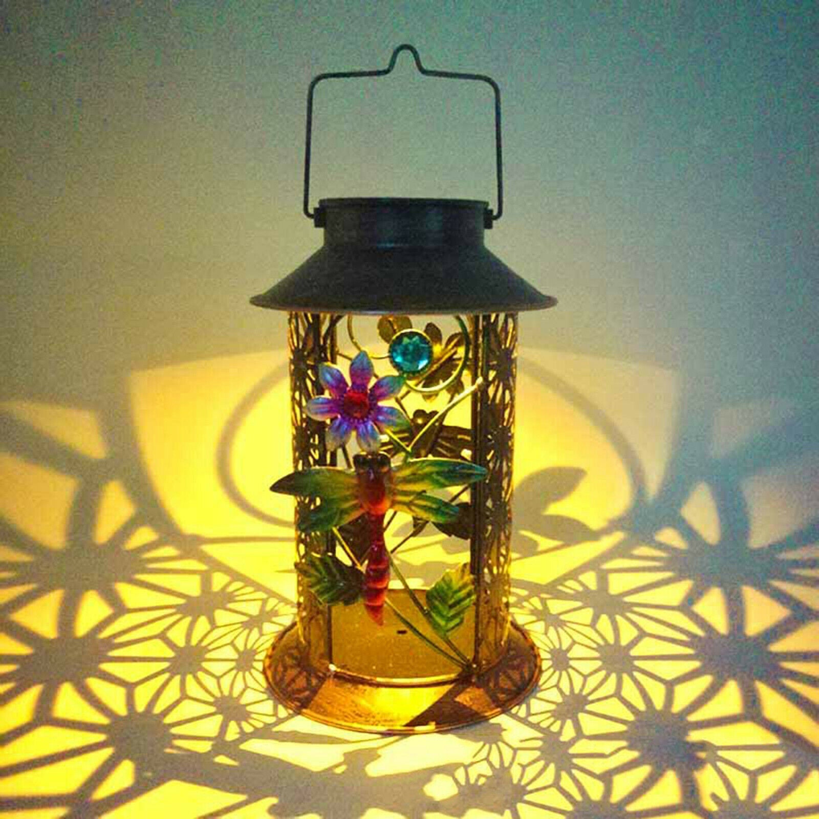 Outdoor Solar Lights Table Lamp for Walkway Backyard Garden Outdoor Ornament