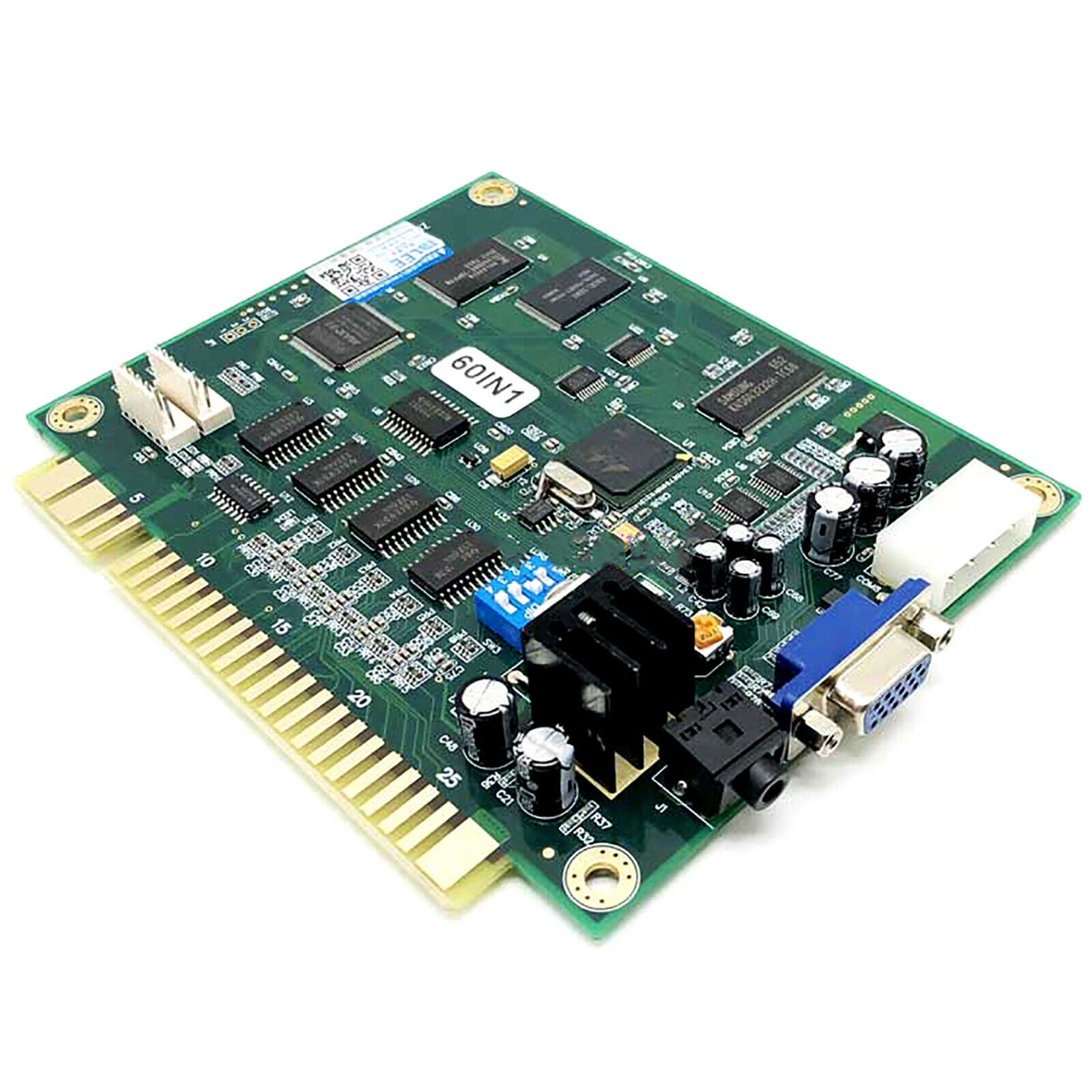 Classic 60 In1 Vertical Multi Arcade Game Board JAMMA Board CGA / VGA Output New