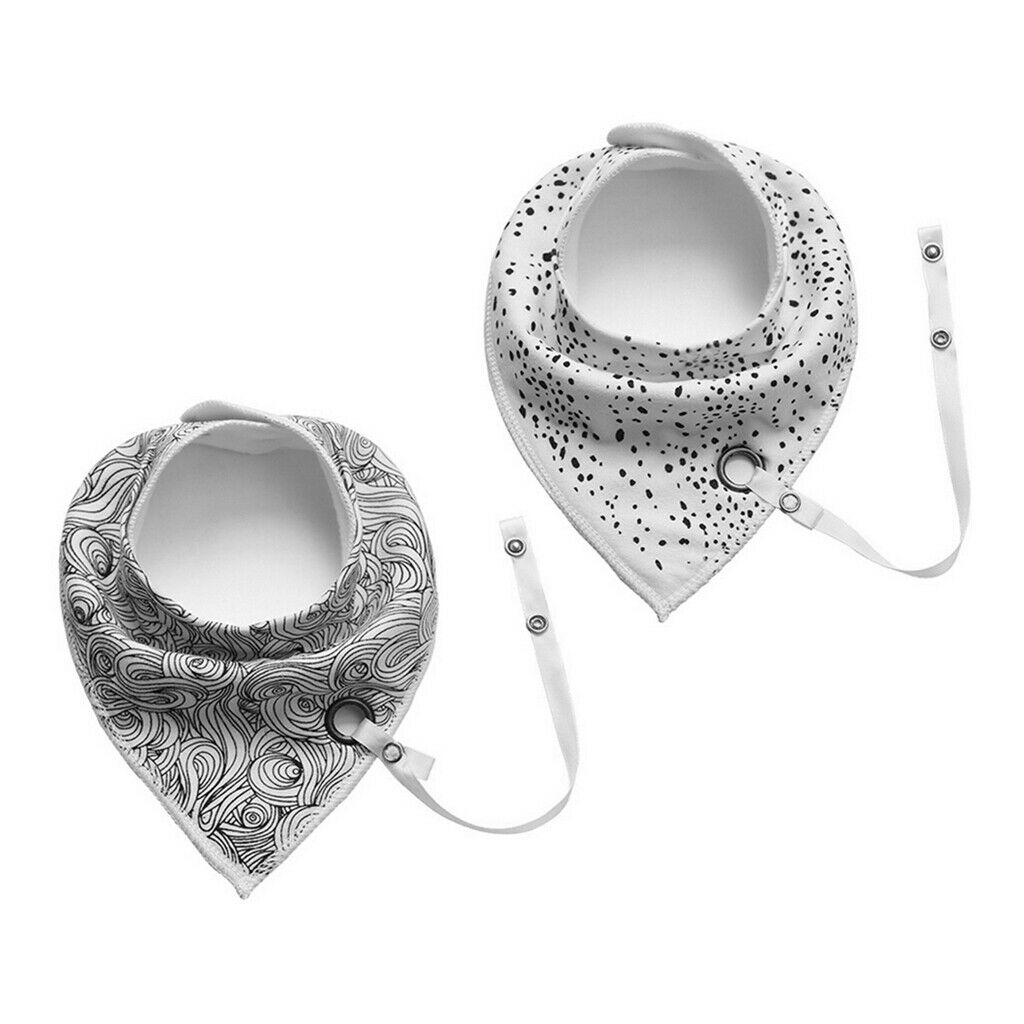 Baby Triangle Bandana Bib Special Needs Toys Learn - Style 4, as described
