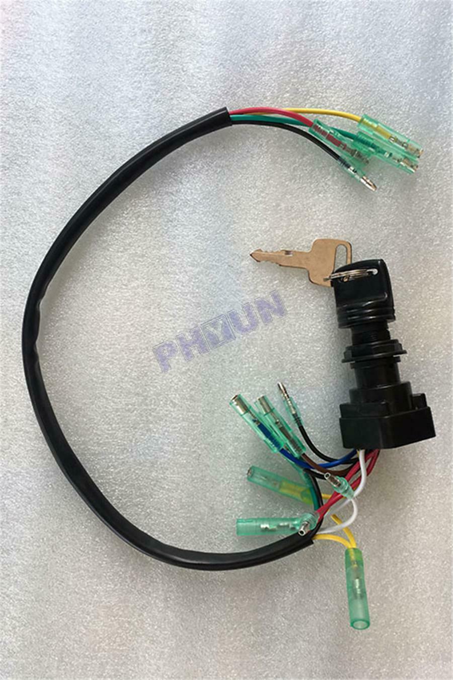 For Yamaha Boat Outboard Motor Control Ignition Main Key Switch 703-82510-43-00
