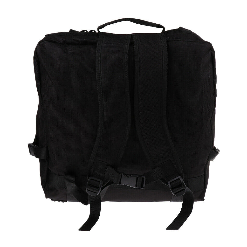 Bass Piano Accordion Backpack Big Storage Carry Bag for 60 Bass Accordion