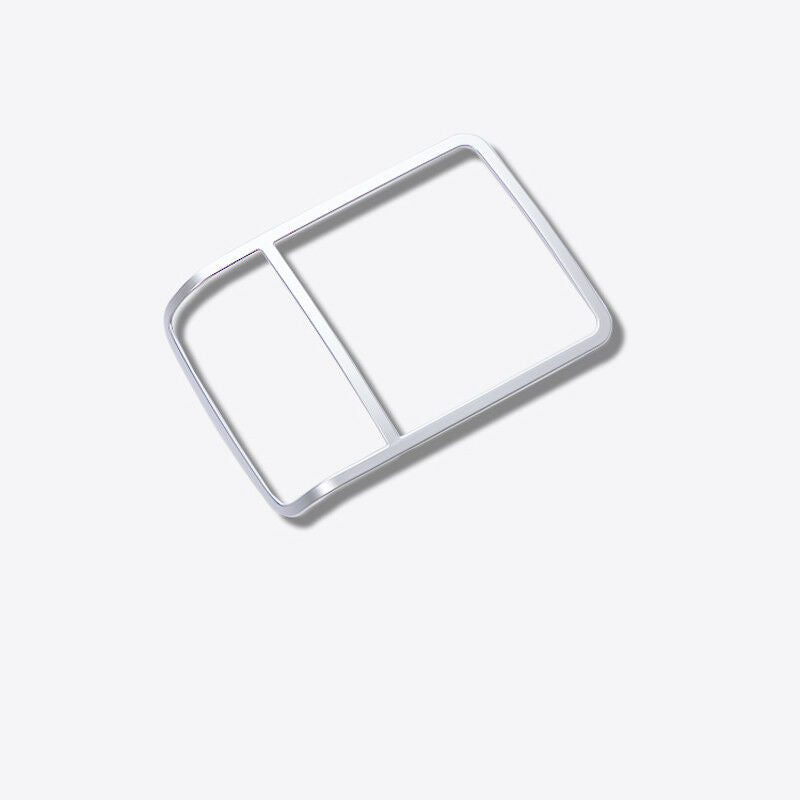 Stainless Steel  Front Reading Lamp Cover Frame Trim Fit For  Tiguan 2010-2014