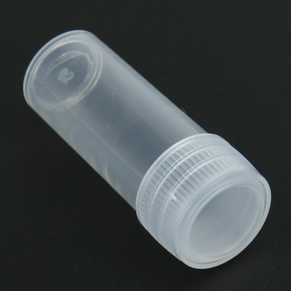50Pcs 5g Volume Plastic Sample Bottle 5ML Small Bottle Vial Storage Container
