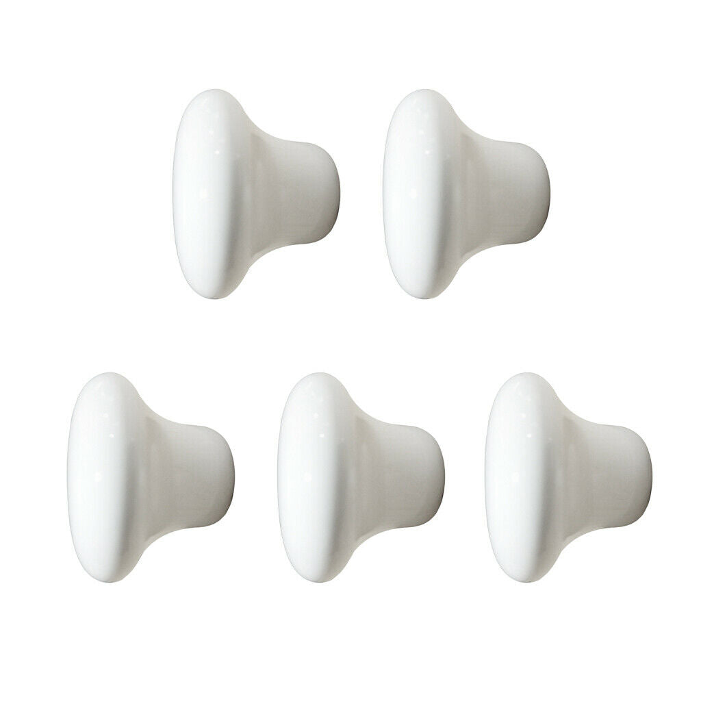 5pcs Cabinet Knobs Dresser Drawer Pulls Closet Cupboard Handles Wardrobe Pulls