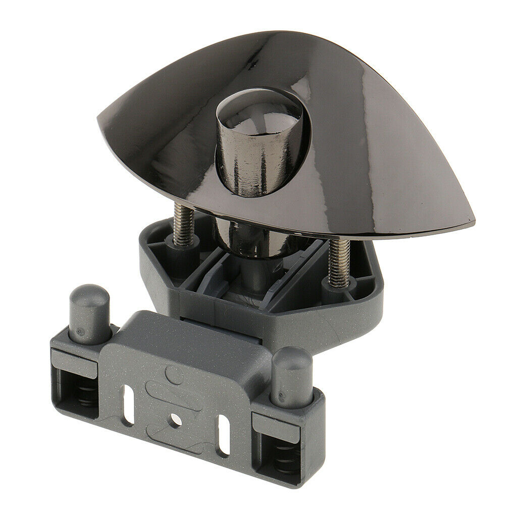Push Catch Knob Cupboard Lock for Caravan Campervan Motorhome Cabinet Black