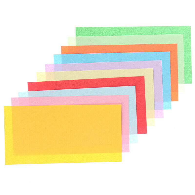 100x Handmade Origami Paper For Kids 10 Colors Double Sides Folding Paper 7* SJ