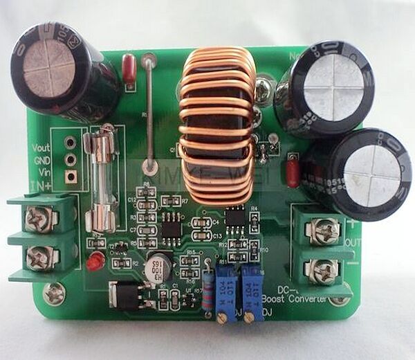 DC-DC Step Up 10-60V to 12-80V Converter Boost Charger Module 600W