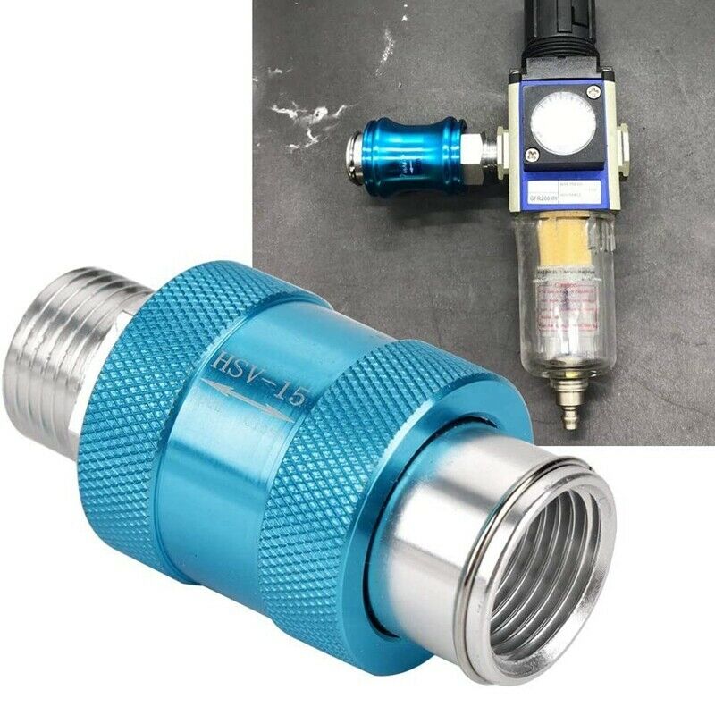 Hand Slide Valve HSV-15 1/2Inch Threaded Pneumatic Air Flow Control Valve AcceE7