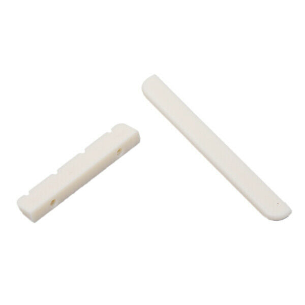 Luthier Supplies 2 Ukulele Nut and Saddle Set + Two Way Steel Truss Rod Guitar