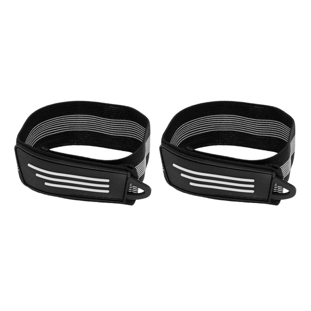 4 Pairs Bike Ankle Leg Bind Bandage Trousers Pant Band Clips Strap Rider
