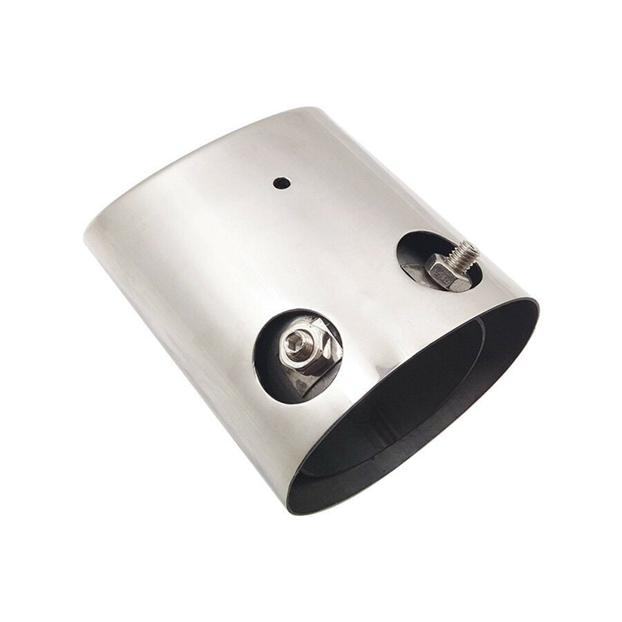 Car Exhaust Muffler Tip Stainless Steel Pipe Trim Car Rear Tail Throat Liner