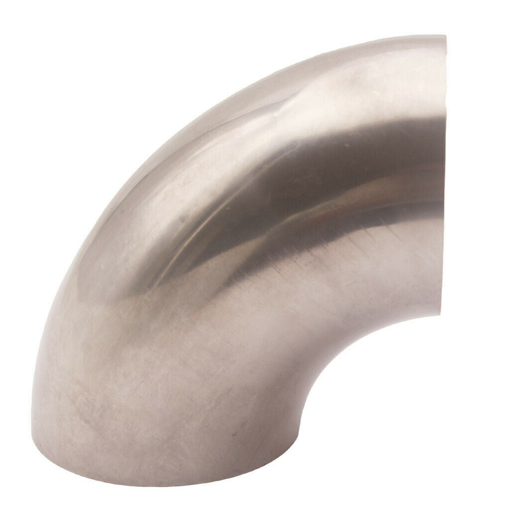 76.2mm Radius Mandrel Bend 90 Degree 304 Stainless Steel 0.84D Exhaust pip