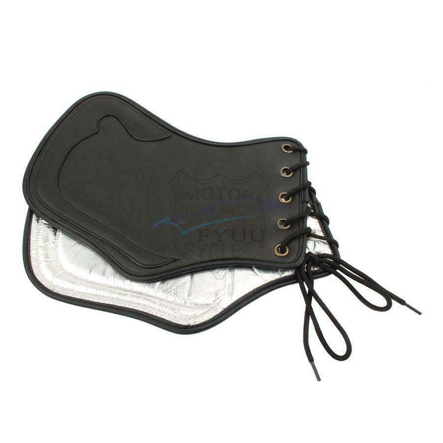 1 Piece Microfiber Leather Insulation Saddle Fuard Pad For Kawasaki Sportster