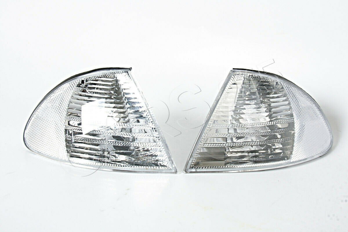 Corner Lights Turn Signals PAIR Fits BMW 3 Series E46 1998-2001