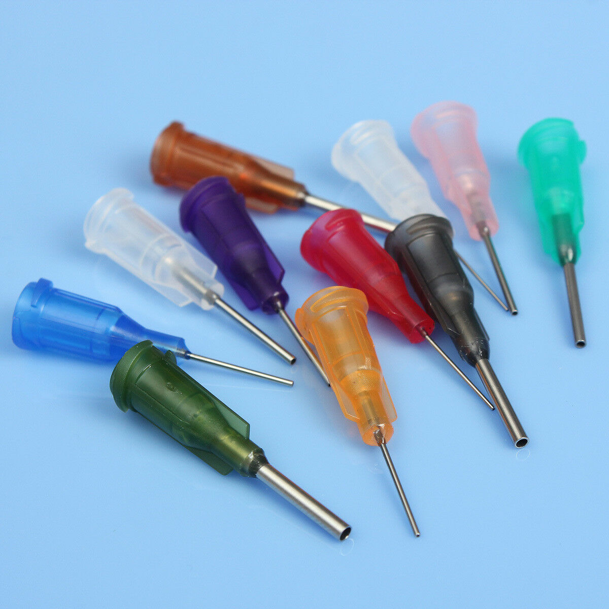 30ml Clear Rosin Needle Dispenser Bottle for Glues Liquids Oils + 11 Needles