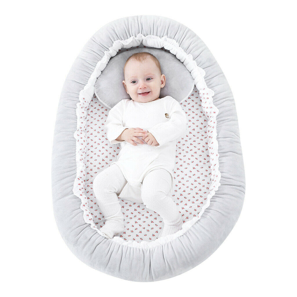 90x60cm Baby Bed Nursery Cradle Newborns Infant Toddler Travel Sleeping Nest