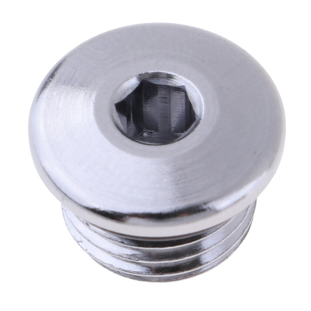 2x regulator 7/16 "high pressure + 3/8" low pressure connection screw plugs