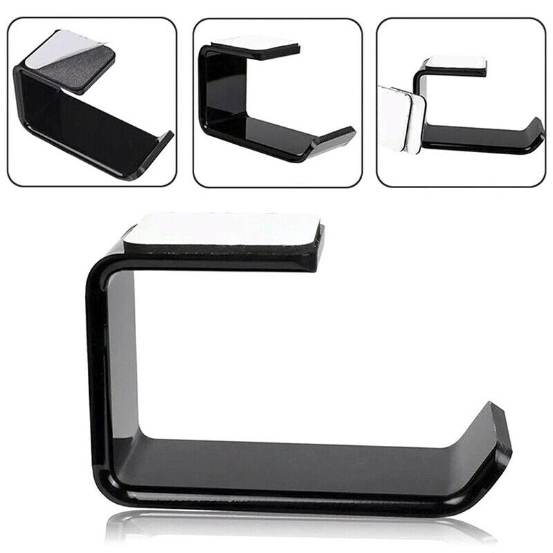 Acrylic Headphone Bracket Wall Mounted Headset Holder Hook Display Stand VnM XC