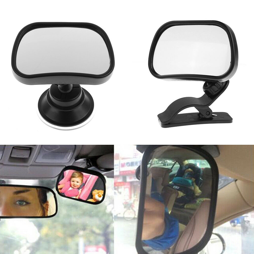 2 Site Car Baby Back Seat Rear View Mirror for Infant Child Toddler Saf rEJ FT