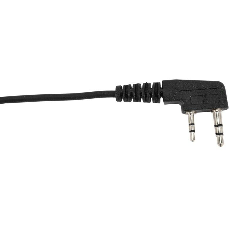 2X(Clear Tube Anti-Radiation Security Headset Earpiece for Kenwood Walkie TF9Z4)