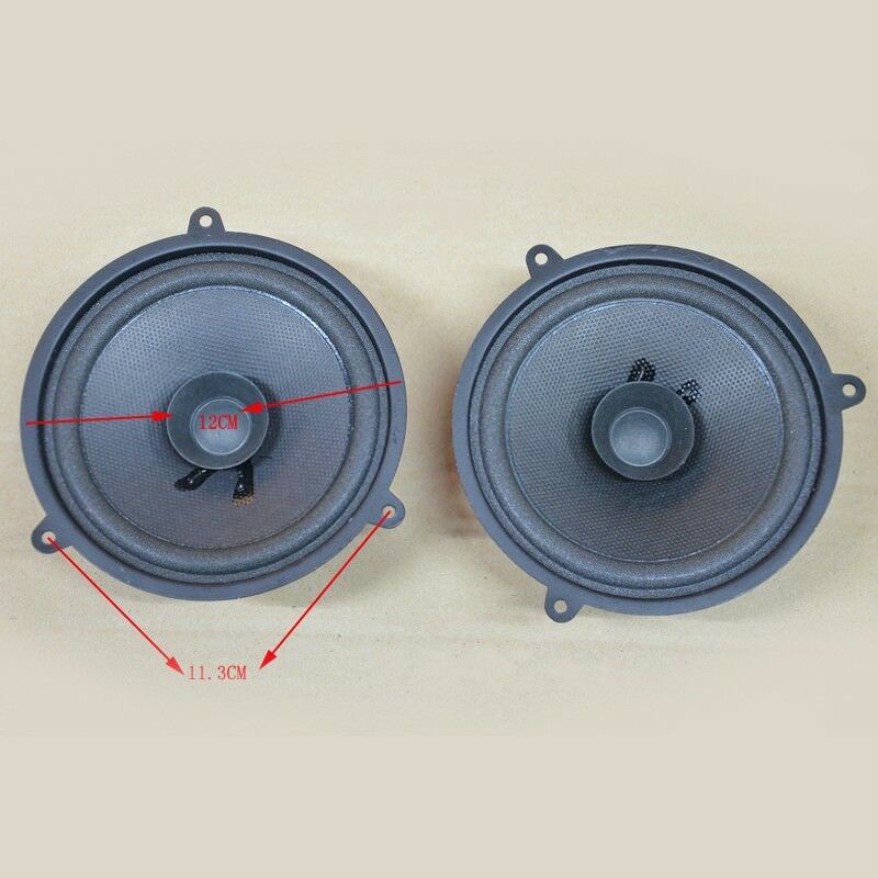 2pcs 4.75"inch 4Ω 30W full-range speaker loudspeaker HiFi Car audio DIY For vifa