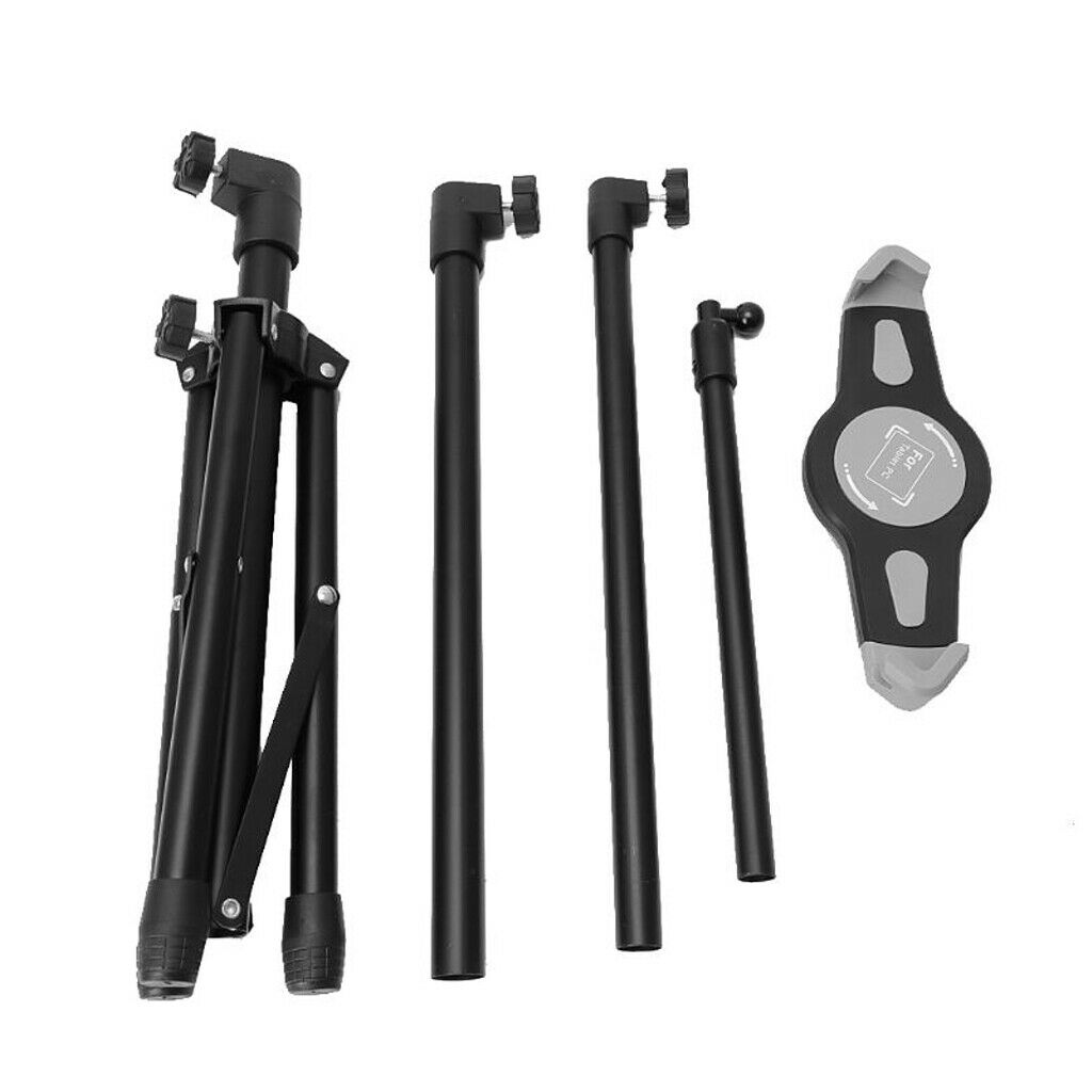 Sturdy Rotatable Pad Tripod Stand for 7-15inch Tablet 0.5-1.5m Durable