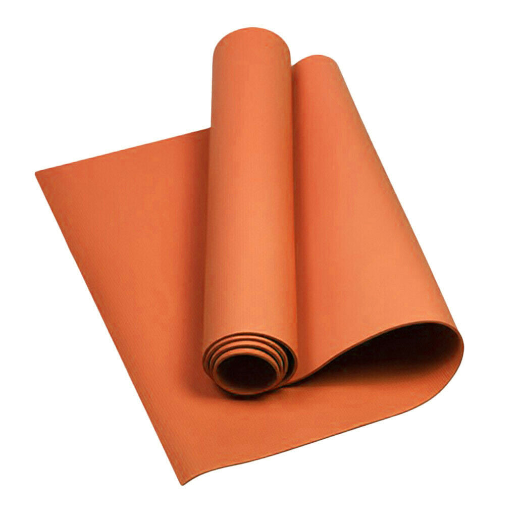 2PC Non-Slip Thick Yoga Mats Portable Cushion Support for Pilates Picnics
