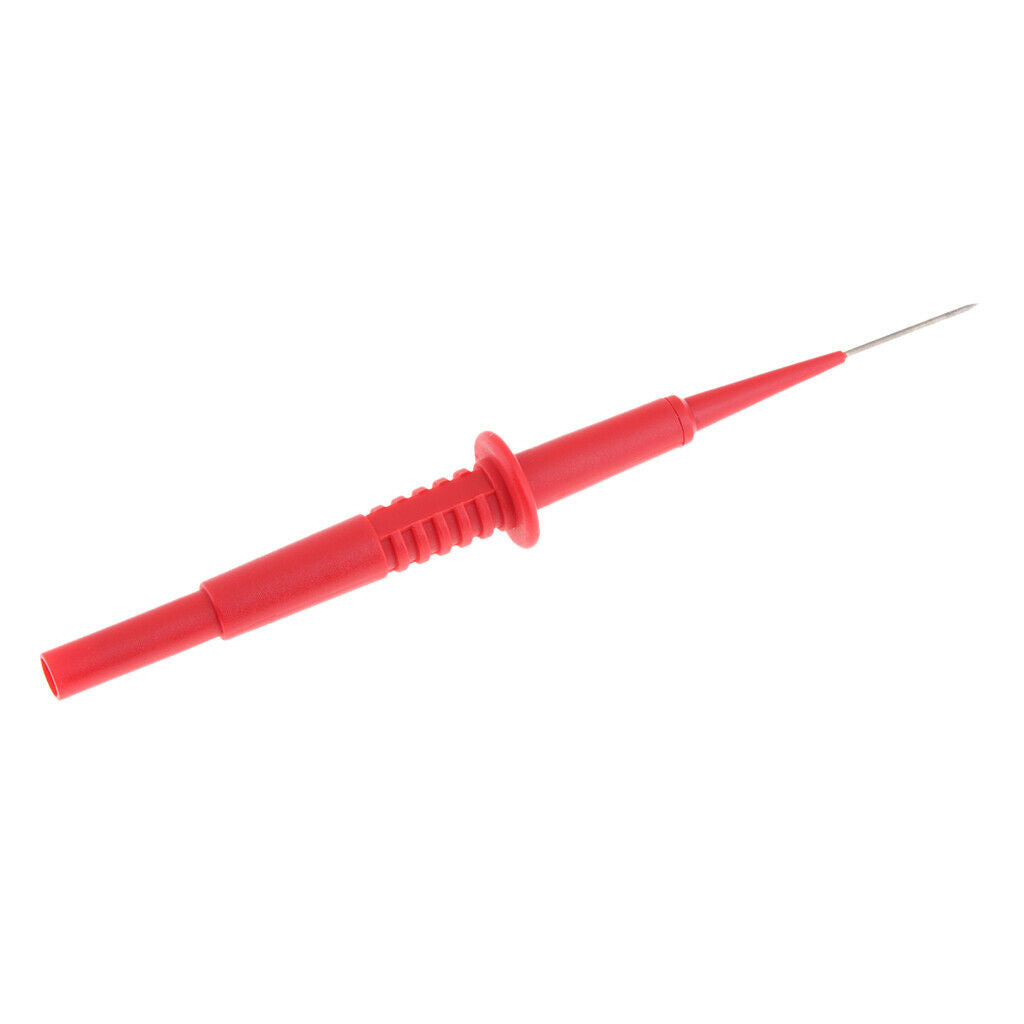 2Pcs 600V Insulation Piercing Needle Test Probes with 4mm Banana Socket