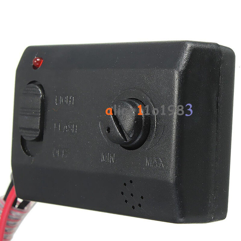 Car LED 12V 2A Voice Music Sensitive Sensor Sound Activated Controller Switch