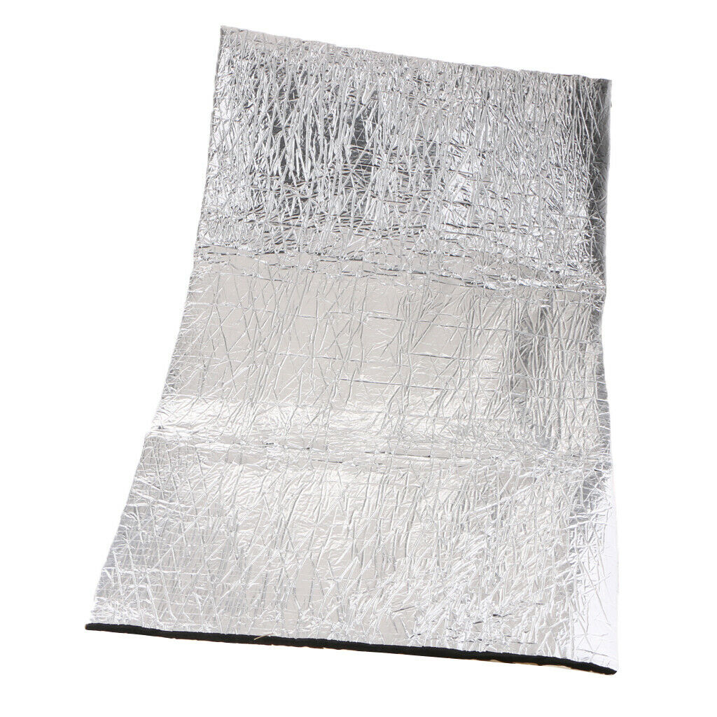 10mm/8sqft Car Hood Door Heat Sound Deadener Reducer Insulation Underlay Mat