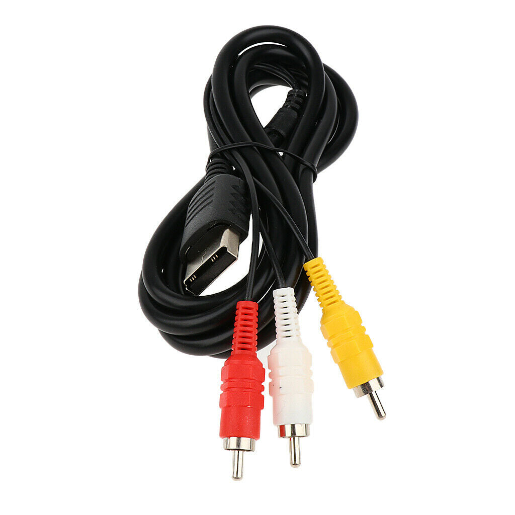 Audio Video Stereo Cable for Sega   Console AV Composite Cord 1.8m RCA