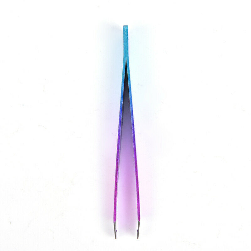 1pcs Stainless Steel Tweezers for Hair Eyebrow Plucker Nail Beauty Slanted.l8