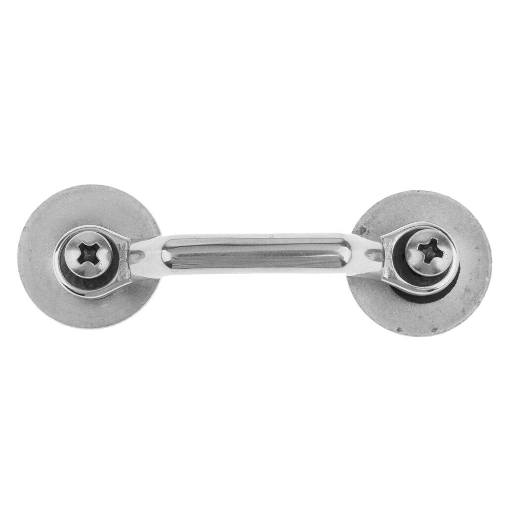 5mm Stainless Steel Bimini Pad Eye Footman Loop Tie Downs for Top Strap