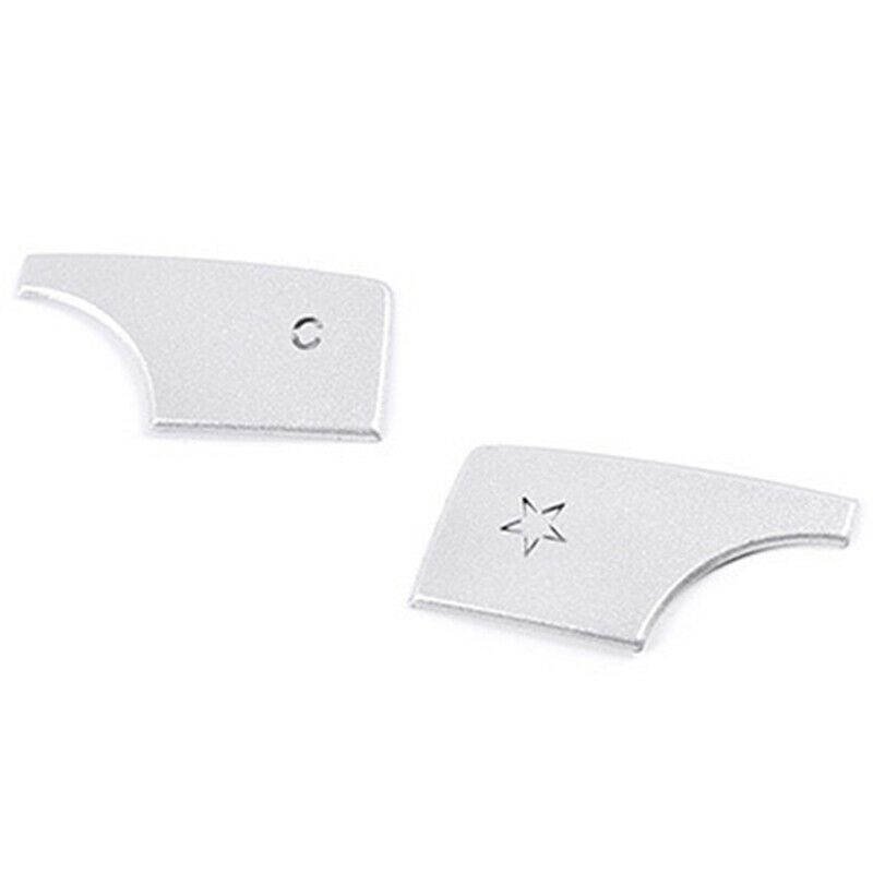 2X(Car Console Multimedia Knob Switch Button Cover Trim for  ML GL I8W2)